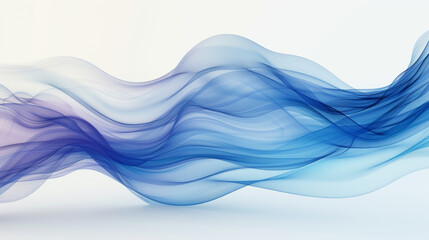 wave on white background