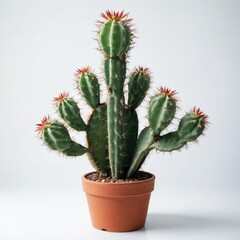 cactus isolated on white