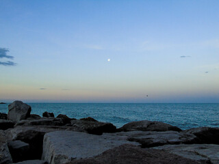 sea and rocks