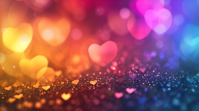 Heart Bokeh Warmth