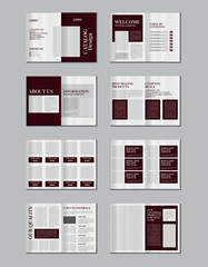 Fototapeta na wymiar Catalogue design or product catalog template design