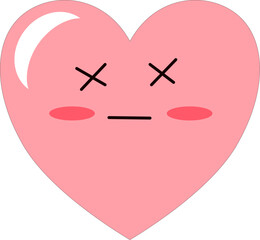 dead heart emoji