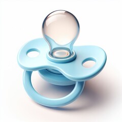 pacifier isolated on white