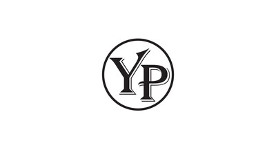 YP, PY , P ,Y, Abstract Letters Logo Monogram	