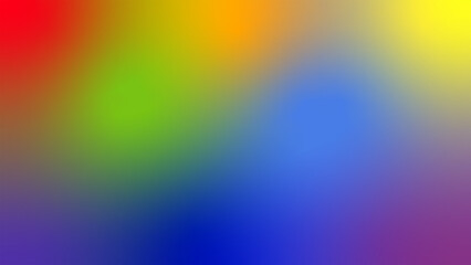 Smooth and blurry colorful rainbow gradient