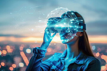 machine learning process artificial intelligence Machine Learning and Insight Mining modern computer technology virtual background Advanced technology by AI generated image