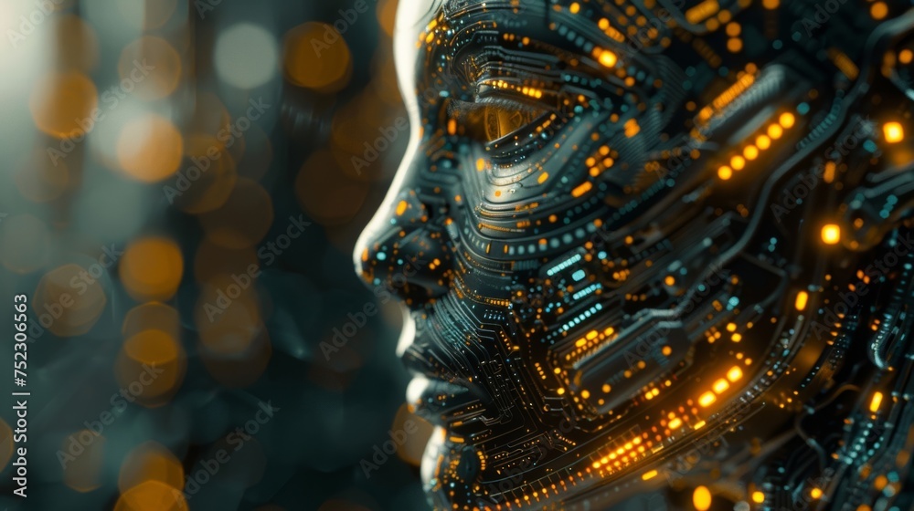 Poster ai-driven humanoid robots with advanced neural networks will lead to a technological singularity, ch