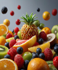 Obraz premium fruits on a table 