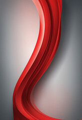 Red abstract background with borders