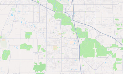 Strongsville Ohio Map, Detailed Map of Strongsville Ohio