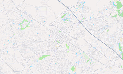 Summerville South Carolina Map, Detailed Map of Summerville South Carolina