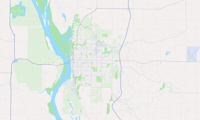 Quincy Illinois Map, Detailed Map of Quincy Illinois