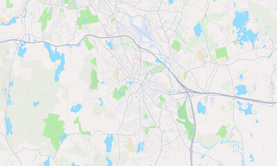 Leominster Massachusetts Map, Detailed Map of Leominster Massachusetts