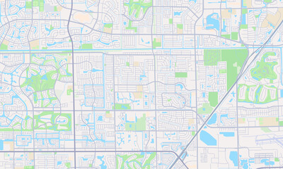 North Lauderdale Florida Map, Detailed Map of North Lauderdale Florida