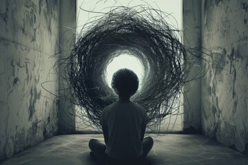 anxious type of attachment concept,relationships problem