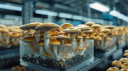 Minimalist and smart mushroom cultivation
