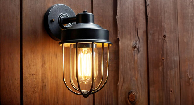 Outdoor vintage wall light