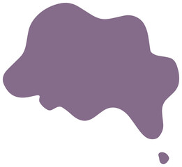 Colorful speech bubble