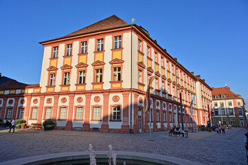 Fototapeta na wymiar Old castle in the center of Bayreuth