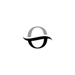 Letter O logo design vector,editable eps 10