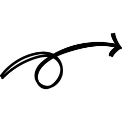 Abstract Scribble Shape