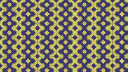 vintage abstract curve geomatric seamless textile pattern