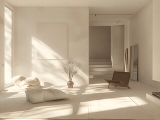 minimalist apartment interior