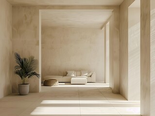 minimalist apartment interior