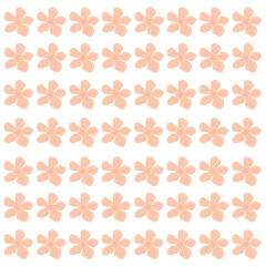 Natural Botanical Summer Spring Design Pattern Vector