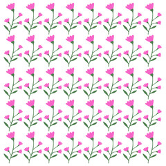 Natural Botanical Summer Spring Design Pattern Vector