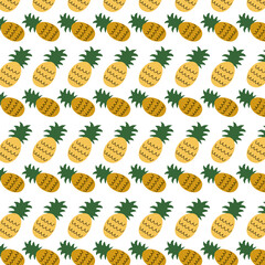 SUMMER FRUIT DESIGN PATTERN TEXTURE BACKGROUND VECTOR