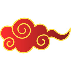 Chinese Cloud New Year Gradient