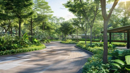 Lime green and ash gray, urban park theme, lively green space, modern city nature, refreshing outdoor escape, vibrant community gathering, peaceful city oasis, natural urban harmony, lively recreation