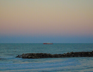 Obraz premium sunset over the sea
