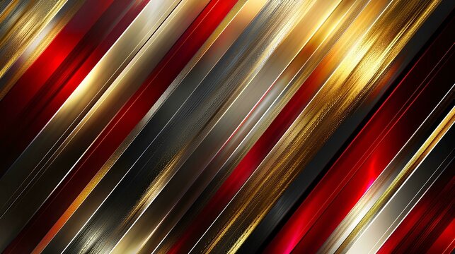 abstract red and gold background with some diagonal stripes and lines in it