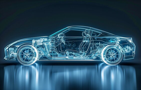 chassis and vehicle X-ray.
