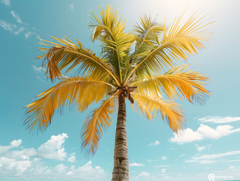 Tropical Escape: Breathtaking Palm Tree Images for Your Creative Needs