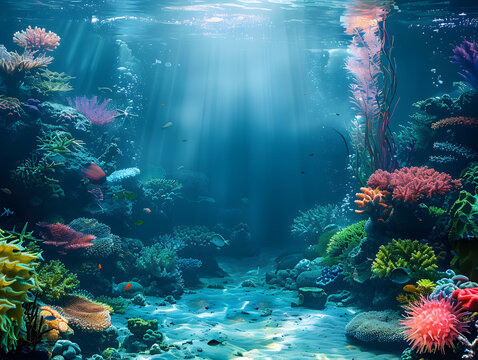 Aquatic Ambiance: Dive into Tranquility with Mesmerizing Ocean Wallpapers
