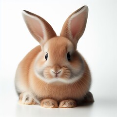 Fototapeta na wymiar rabbit on white background