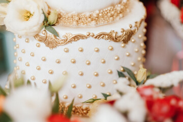 festive sweets, wedding cake, banquet