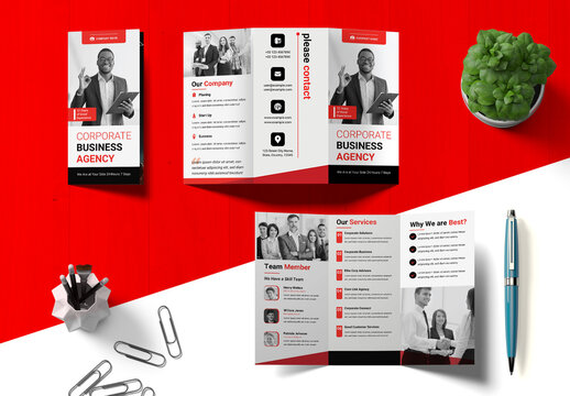 Business Trifold Layout
