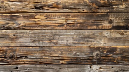 Rustic barn wood with knots and nail holes, full of character - obrazy, fototapety, plakaty
