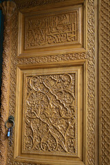 Door at Ulugh Beg Madrasah, Samarkand