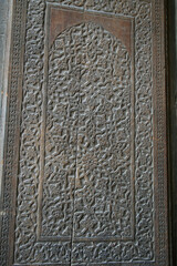 Door at Ulugh Beg Madrasah, Samarkand