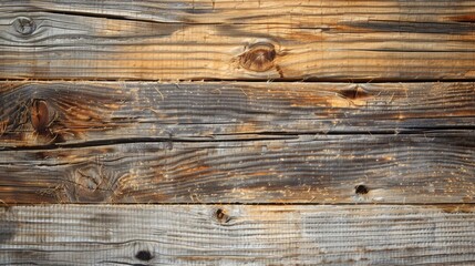 Rustic barn wood with knots and nail holes, full of character