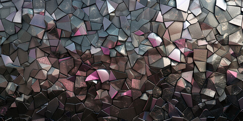 abstract glass background 3d render
