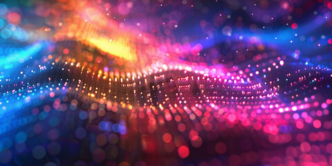 abstract lines technology background 3d render