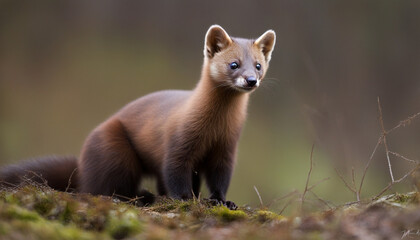 Photo of weasel , wild photography
