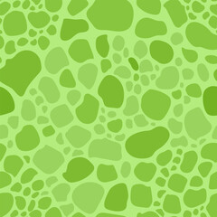 Blue seamless pattern sharp dinosaur skin © Yevheniia