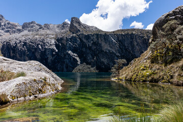 lake in the mountains